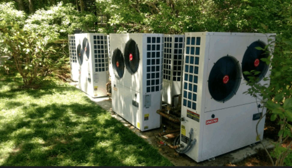 Spacepak outdoor unit configuration